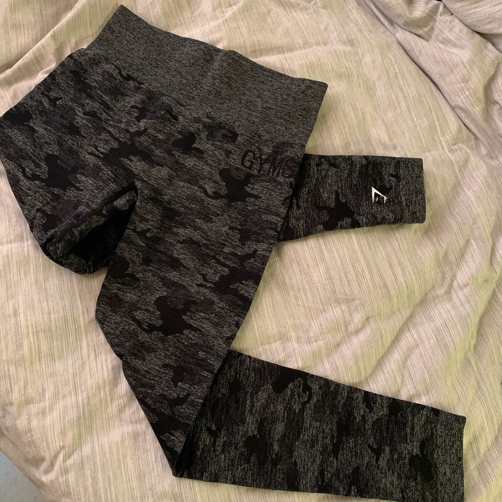 Gymshark Camo leggings Medium